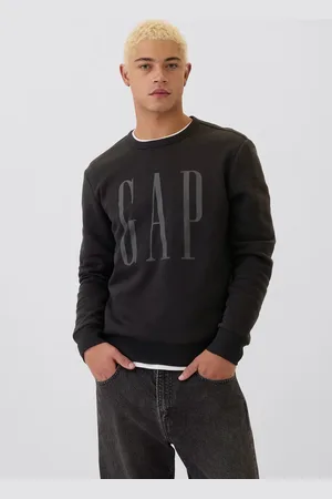 GAP Blusa de Moletom Fechada Logo Preta