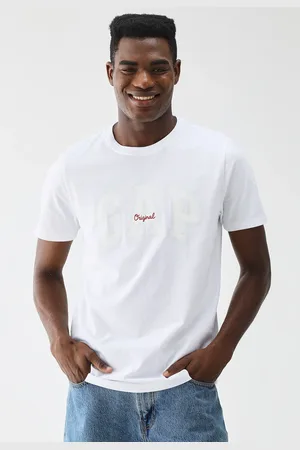 GAP Camiseta Reta Optic Branca