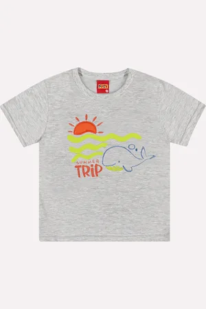 KYLY Infantil - Camiseta Menino Mescla