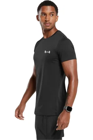 Relaxado Conjunto Camiseta Dry, Short Tactel Academia Moda Praia Peso Lobo Masculino