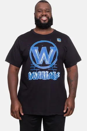 AmazonBasics Camiseta Plus Size Top Scorer Golden State Warriors Preta