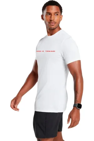 Relaxado Conjunto Camiseta Dry, Short Tactel Academia Moda Praia Foco e Treino Masculino