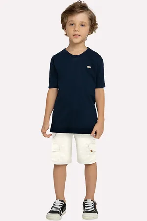 MILON Infantil - Bermuda Menino Mescla