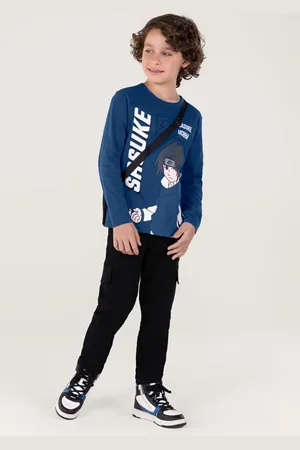 Brandili Infantil - Camiseta Naruto Malha Claro