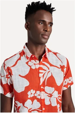 Reserva Camisa Mc Estampada Hibisco Mahalo Hame