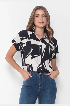 Intens Camisa Manga Curta Viscose