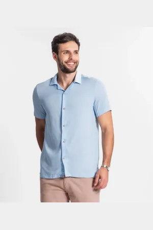 Diametro Camisa Em Viscolinho Masculina
