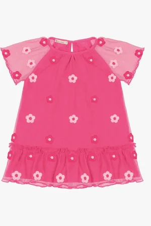 TRICK NICK Infantil - Vestido Com Babados