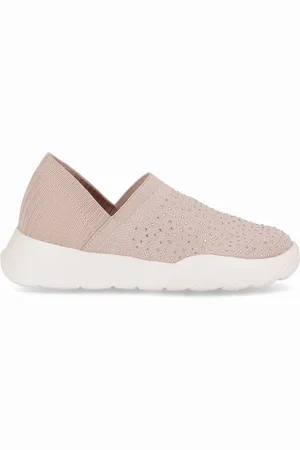 Piccadilly Tênis Fascite Anabela Nude Claro