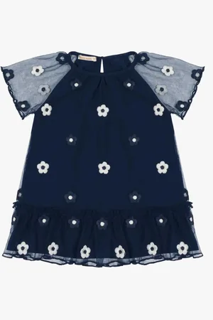TRICK NICK Infantil - Vestido Com Babados