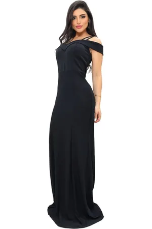 Cia do Vestido Vestido Longo Tubinho Sereia Meia Taça Alcinha Annelisa