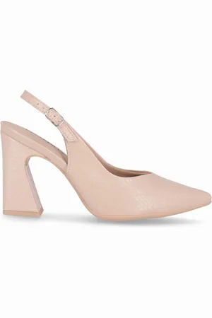 Piccadilly Sapato Slingback Silvana Salto Alto Rose