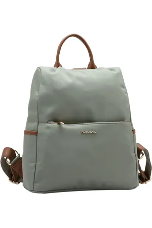 CHENSON Mochila Feminina Microfiber Musgo 8184592