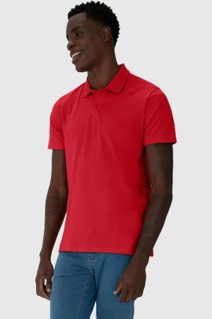 Malwee Camisa Básica Masculina Polo Gola Esporte Em Algodão