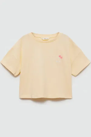 MANGO Infantil - Camiseta MANGO Full Print Amarela