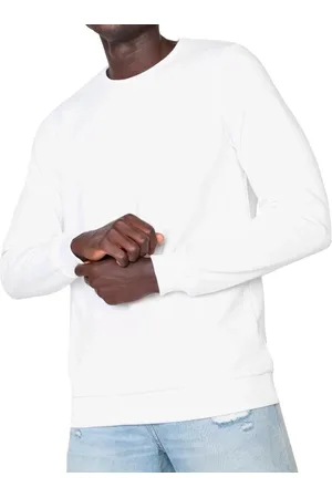Colcci Moletom Masculino Crewneck Simple Logo Branco