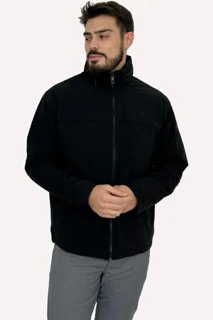 Ellus Jaqueta Masculina Nylon Paper W Hood Preta