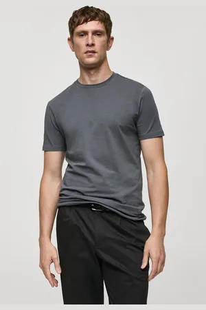 MANGO Camiseta Slim Lisa