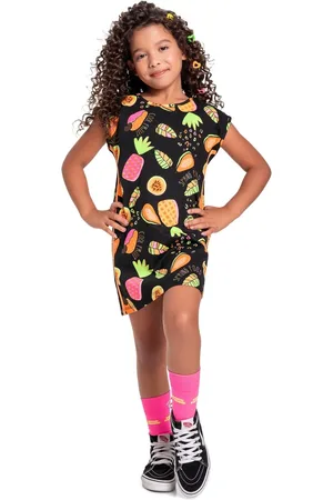 Bee Loop Infantil - Vestido em Meia Malha