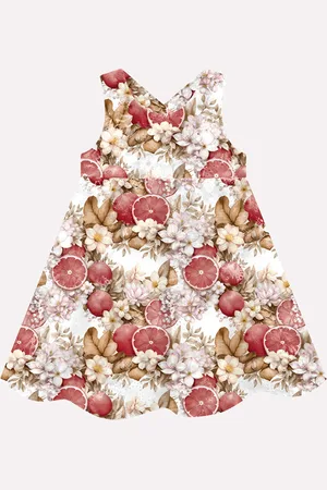 MILON Infantil - Vestido Menina Estampado
