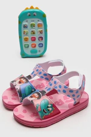 Grendene Kids Infantil - Sandália Grendene Mundo Bita Dino P