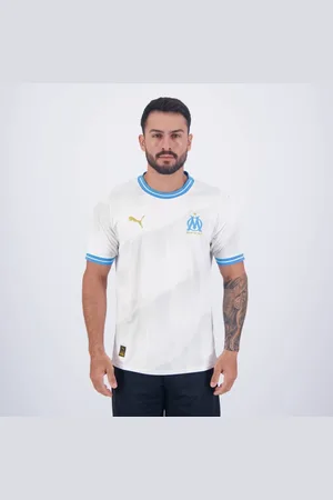 PUMA Camisa Olympique de Marseille Home 2024 Sem Patrocínio