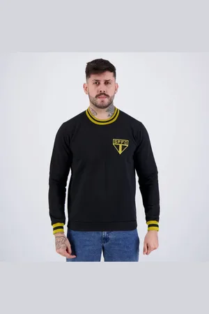 RetrôMania Moletom São Paulo Vintage e Dourado