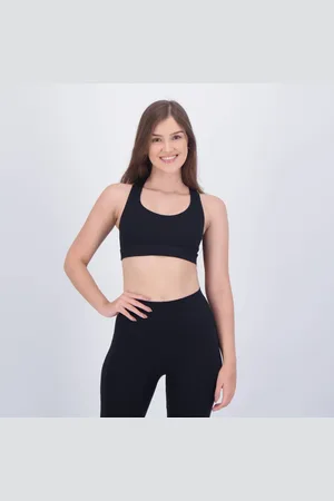 Selene Top Canelado Sem Costura Feminino