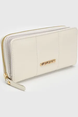 LANCA PERFUME Carteira Retangular Matelassê Off-White