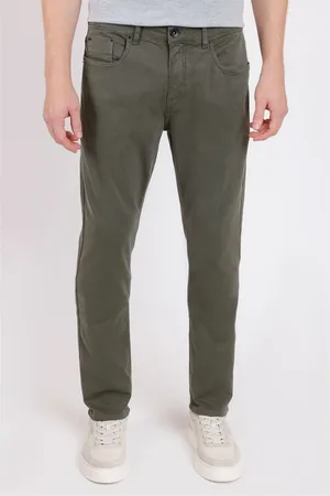 Aramis Calça Jeans Slim Moletom Color Militar - 40