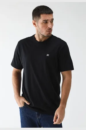Billabong Camiseta Reta Icon Patch Preta