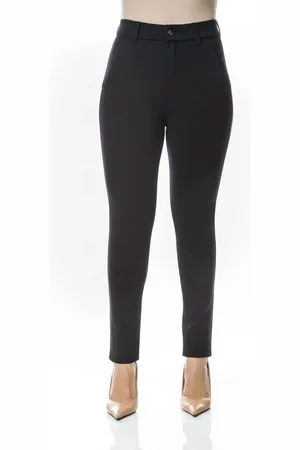 Crocker Calça Feminina Montaria Cintura Alta Com Bolsos