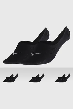 Mizuno Kit 3pçs Meia Sapatilha Basic Preta