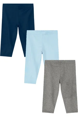 Brandili Infantil - Kit unissex com 3 calças leggings térmicas