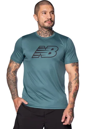 New Balance Camiseta Masculina Sport Essentials Printed