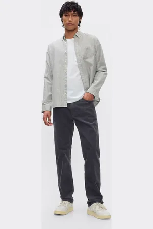 GAP Calça Jeans Slim Cool Lake Preta
