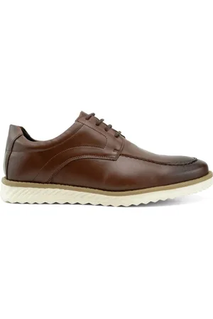 Tchwm Shoes Sapato Derby Masculino Social Elegante com Sola Tratorada