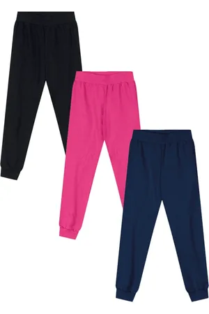 Brandili Infantil - Kit menina com 3 calças jogger