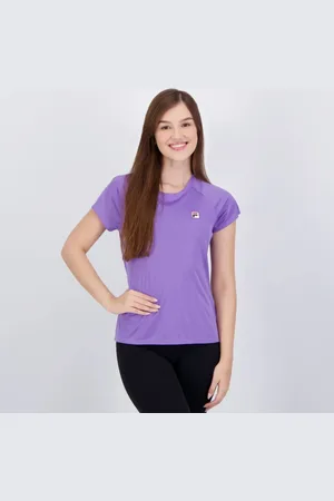 Fila Camiseta Tennis Basic Feminina Lilás