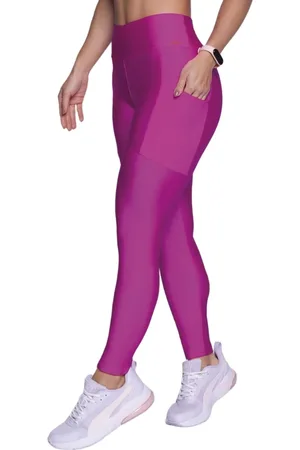 Selene Infantil - Calça legging com recorte e bolso - 24642.001 - Pink