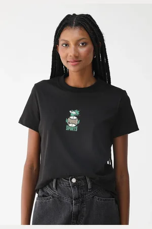 PUMA Camiseta Reta Team For The Fanbase Preta