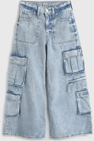 GAP Infantil - Calça Jeans Cargo