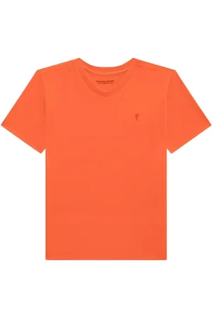 Onda Marinha Infantil - Camiseta em Meia Malha Masculina