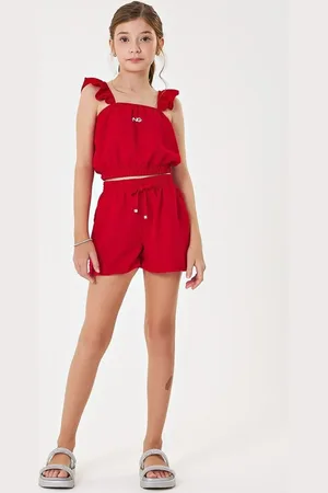 Nina Go Infantil - Conjunto Blusa Forrada e Short Feminino