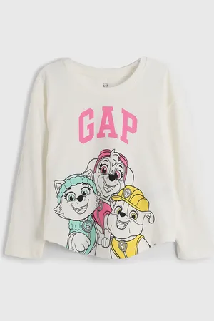 GAP Blusa Manga Longa Patrulia Canina Off-White