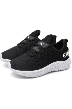Evoltenn Tênis Feminino Esportivo Colmeia Preto Branco