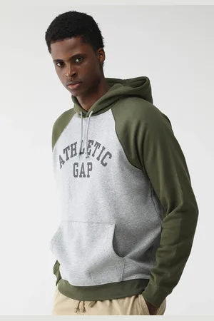 GAP Blusa de Moletom Flanelada Fechada Logo