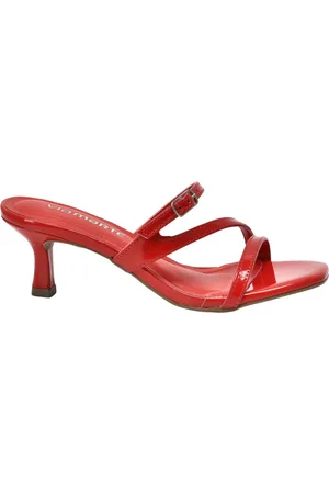 VIA MARTE Tamanco Feminino Salto Fino 103-001
