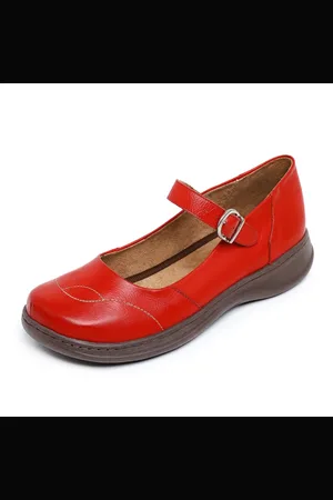 Serella Sapato Feminino Boneca Mary Jane Couro 7074F