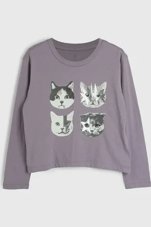 GAP Infantil - Camiseta Bichos Lilás